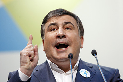 Саакашвили назвал Авакова вруном и остатком Яценюка