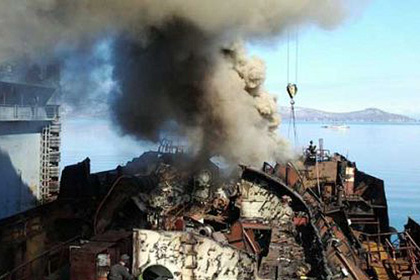 СМИ сообщили о пожаре на утилизируемой подлодке на Камчатке