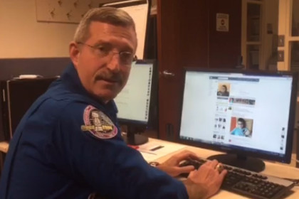 Степе Савельеву передал привет астронавт НАСА