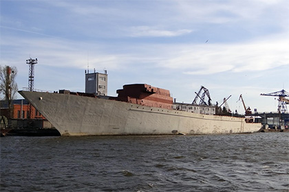 В Калининграде утилизируют два недостроенных корабля ВМФ России