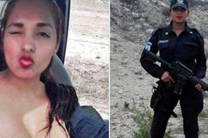 В Мексике офицер полиции осталась без работы за откровенные снимки в форме