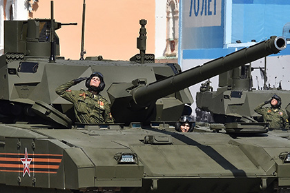 В Минобороны назвали число закупленных танков «Армата»