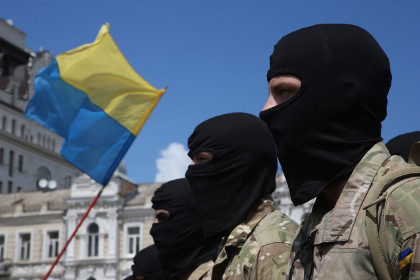 В полку «Азов» на Украине открылась первая школа сержантов по стандартам НАТО
