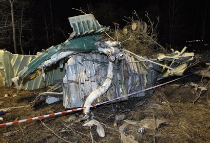В Польше опубликовали запись из кабины разбившегося под Смоленском Ту-154