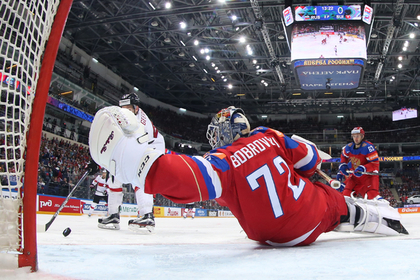 Бобровский займет место в воротах сборной России в четвертьфинале ЧМ по хоккею