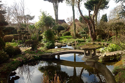 Бывший монах потратил 35 лет на создание японского сада на пустыре