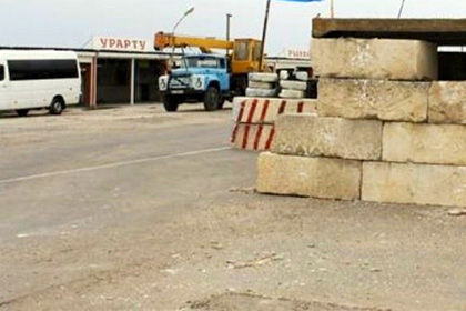 На границе с Крымом пьяные бойцы формирования «Аскер» подорвали себя гранатой
