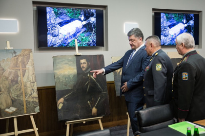 На Украине нашли похищенные из итальянского музея картины