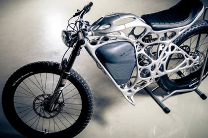 Немецкая компания представила распечатанный на 3D-принтере мотоцикл