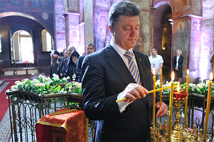 Порошенко уверовал в независимость украинской церкви от Москвы