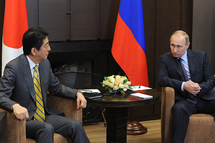 Путин разъяснил Абэ ситуацию в Донбассе
