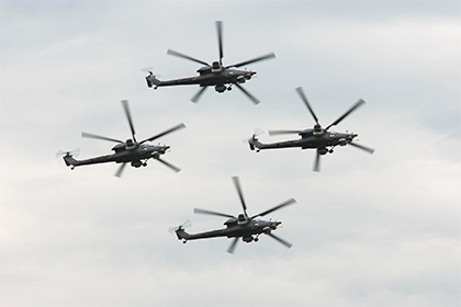 Российские военные получат в 2016 году 87 новых вертолетов
