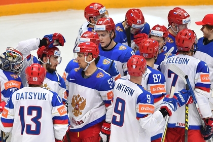 Сборная России одержала волевую победу над Казахстаном на ЧМ по хоккею