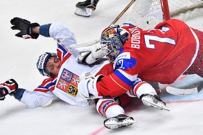 Сборная России всухую проиграла чехам в стартовом матче ЧМ по хоккею