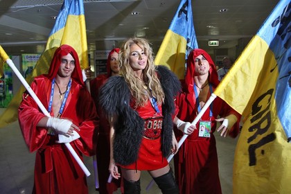 Украинские радикалы сорвали концерт Лободы из-за ее выступлений в России