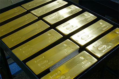 Золотовалютные резервы России упали почти на три миллиарда долларов