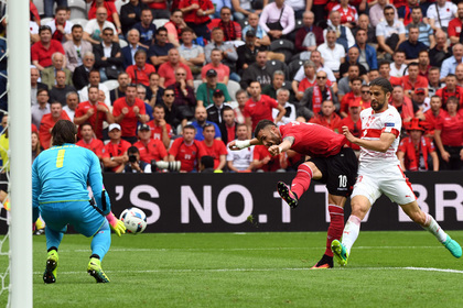 Швейцария обыграла Албанию в первом туре Евро-2016