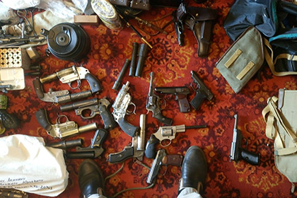 В квартире московского доцента полиция изъяла крупный арсенал оружия