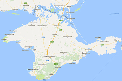 Google вернет на карту российские названия городов и поселков Крыма