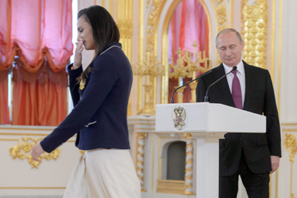 Исинбаева рассказала о реакции Путина на ее плач