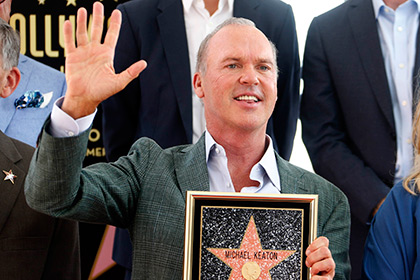 Майкл Китон получил звезду на голливудской Аллее славы