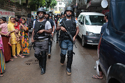Спецслужбы Бангладеш застрелили девять исламистов