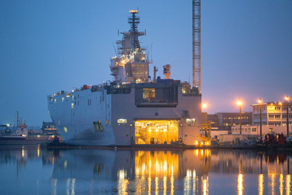 ВМФ заявил о подготовке технического задания на разработку аналога «Мистралей»