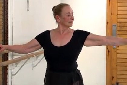 71-летняя британка стала балериной