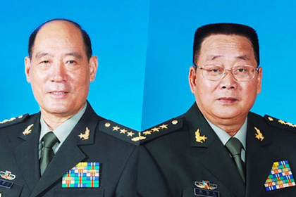 Двух китайских генералов арестовали по подозрению в коррупции