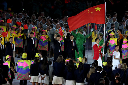 Китай вновь пожаловался на использование неправильного флага на ОИ