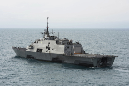 Корабль ВМС США открыл огонь из-за приближения иранского катера