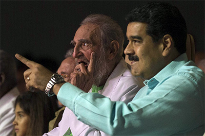 Мадуро обвинили в растрате 400 тысяч долларов на празднование юбилея Кастро