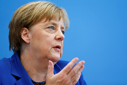 Меркель заявила об отсутствии оснований для снятия антироссийских санкций