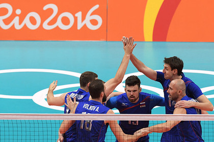 Мужская сборная России по волейболу разгромила Египет