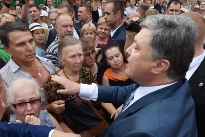 Порошенко выразил солидарность с жителями Донецка