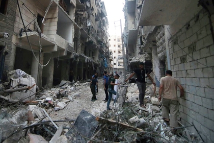 При обстрелах Алеппо погибли более 100 мирных жителей