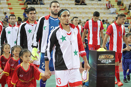 Сборная Сирии по футболу потренируется в России