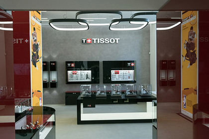 Tissot открыл двухэтажный бутик на Тверской