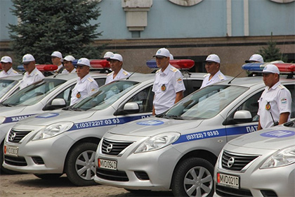 Узбекские силовики десантировались на спорный участок границы с Киргизией