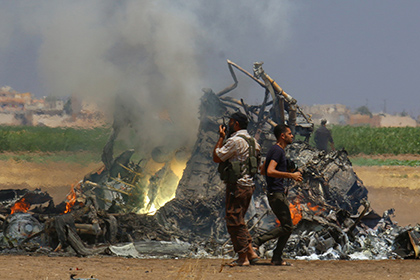 В Генштабе рассказали о сбивших вертолет Ми-8 сирийских боевиках