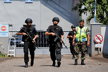 В Индонезии арестованы планировавшие атаку на Сингапур боевики