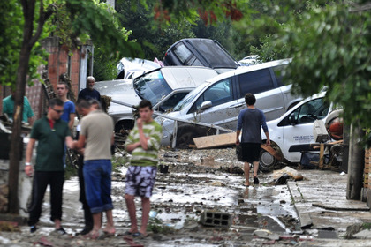 Жертвами наводнения в столице Македонии стали более 20 человек