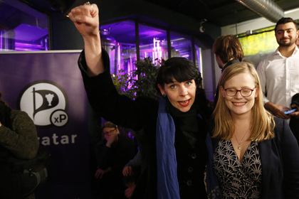 Пиратская партия Исландии показала на выборах третий результат