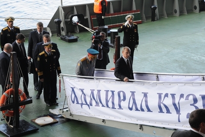 Путин отказался говорить о задачах «Адмирала Кузнецова» у берегов Сирии