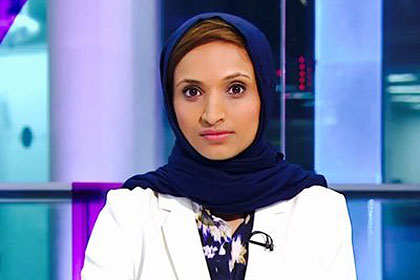 Телеведущая в хиджабе предупредила о начале сезона охоты на мусульман