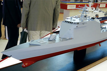 В Петербурге заложили модульный корвет-невидимку для ВМФ России