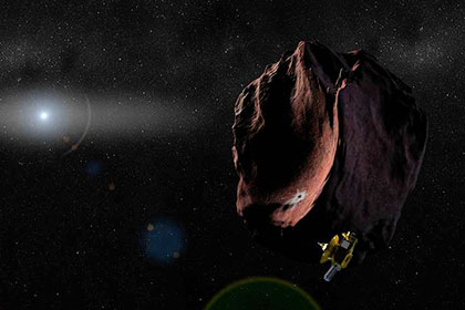 Возле Плутона исследуют красный объект неизвестного происхождения