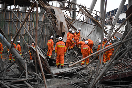 Число погибших в результате обрушения на электростанции в Китае возросло до 67