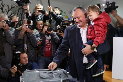 ЦИК Молдавии сообщил о лидерстве Додона на выборах президента