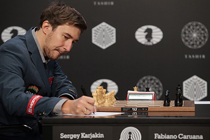 Карякин назвал Карлсена фаворитом тай-брейка матча за шахматную корону